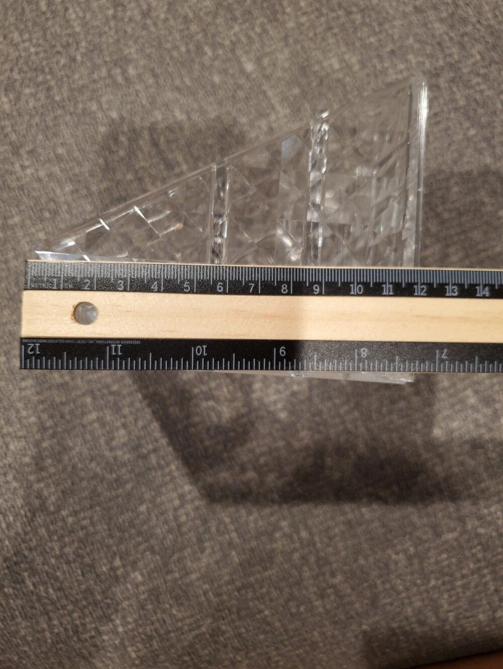 Clear Acrylic 6-Compartment Makeup & Desk Organizer